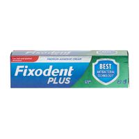 fixodent plus dual protection premium denture adhesive cream