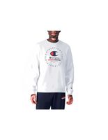 sudadera champion crewneck sweatshirt hombre blanco