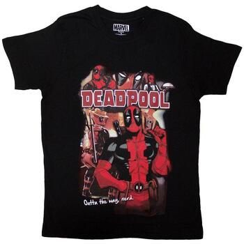 Deadpool Camiseta manga larga Outta The Way Nerd para mujer