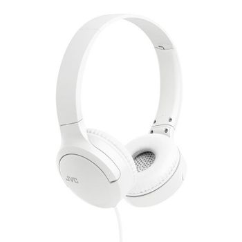 Auriculares JVC HA-S33UC con cable USB-C Supraaurales Hi-Fi Micrófono integrados Blancos