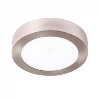 plafon redondo led surf niquel