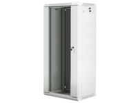 bastidor de pared lanberg wf01-6427-10s 27u 60kg ip20 blanco autoinstalable