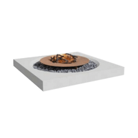 chimenea foz en hormigon