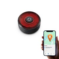 cyclami t08 luz trasera inteligente de freno antirrobo con posicionamiento impermeable ipx64 carga tipo-c luz trasera