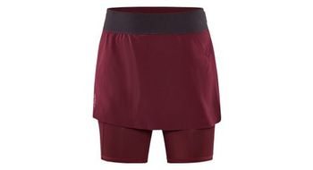 Falda craft pro trail mujer  2 en1 burdeos