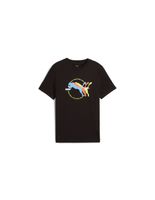 camiseta puma graphics iii b nino negro
