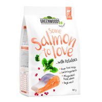 greenwoods salmon with potatoes spinach  cranberries - 400g
