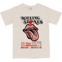 the rolling stones tops y camisetas munich 73 para mujer