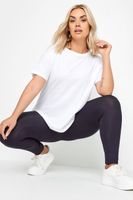 leggings azul marino tacto suave mujer curvy y tallas grandes yours