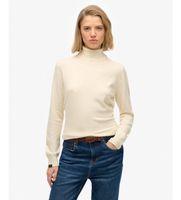 superdry para mujer w6110645a jersey classic turtle beige xs casual poliester