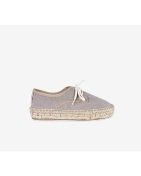 de MENINA STEP ZAPATILLAS ALPARGATA DE CORDONES MENINA STEP CANIDO PARA MUJER MOLE