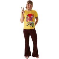 bristol novelty camiseta manga larga i love the 70s para mujer