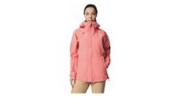 chaqueta impermeable columbia northwest explorer 3l rosa para mujer