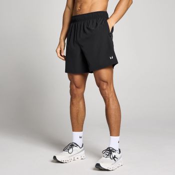 Short de entrenamiento de tejido para hombre de 7  de MP - Negro - XXL