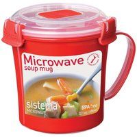 sistema 656ml microwave soup mug