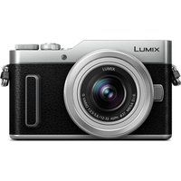 panasonic lumix dc-gx880 mirrorless camera with g vario 12-32 mm f35-56 asph mega ois lens - silver silver
