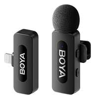 boya by v1 sistema micr fono inal mbrico de solapa lavalier conector lightning ios
