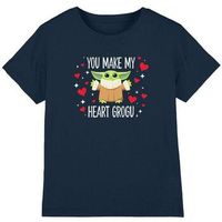 disney tops y camisetas you make my heart para nino