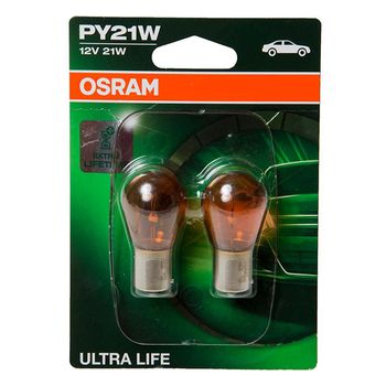Ultralife (7507ULT) 12V 21W Amber - Twin Pack