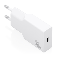 aisens - cargador ultra delgado gan 20w 1xusb-c pd30 blanco