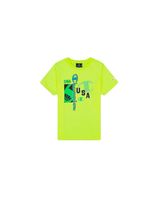 camiseta champion crewneck nino verde