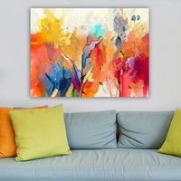 pintura decorativa lienzo 104021084270100 multicolor 70x100 cm