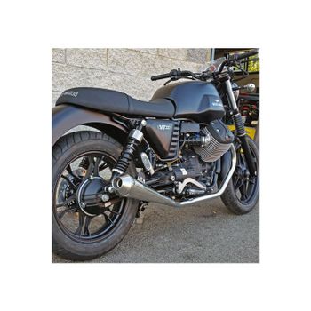Silenciador de escape Moto Guzzi V 7 i.e. Cafè Mass Cafe Racer par