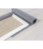 fieltro bajo alfombra separador - color gris - 2 mm