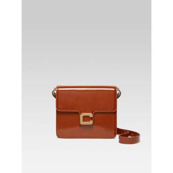 Carel Paris Bolso Bolsos de Mano Barrio de La Sorbona Cuero Marrón para mujer