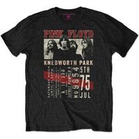 pink floyd camiseta manga larga knebworth 75 para mujer