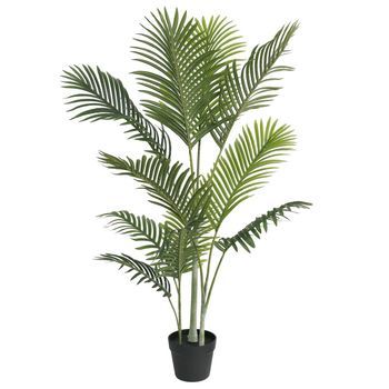 Palmera Artificial Pp Verde 120 Cm Vidaxl