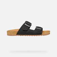 geox climasandal cork hombre negro