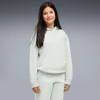 puma polar ess centered cat logo relaxed hoodie fl g para nina