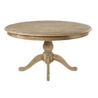 mesa de comedor extensible de abeto reciclado de 140 a 180 cm