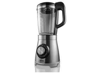 Batidora de vaso - KOENIC KBL 10521 M Standmixer, 600 W, 1.7 l, Función Pulse, Inox
