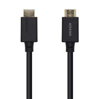 aisens cable audio video hdmi tipo a estandar macho a macho 3 negro