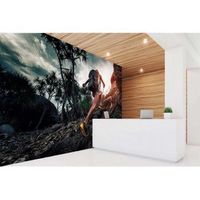 fotomural vinilo running ascenso alpino 400 x 300 cm