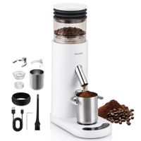 molinillo de cafe inalambrico portatil ajuste de 60 velocidades de molienda fina a gruesa molinillo de cafe recargable para camping autocaravana oficina y cocina