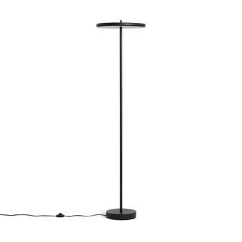 Lámpara De Pie Led 24w Metal Cct Seleccionable Meisel Negro