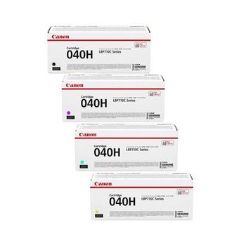 Canon 040HBK/Y Full Set Original High Capacity Toners (4 Pack)