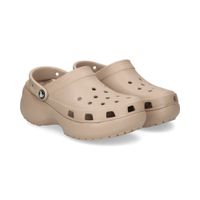 crocs zuecos mujer - beige talla 8