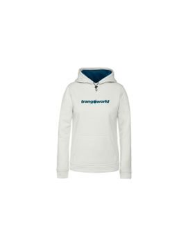 Sudadera de Montaña Trangoworld Poppi Mujer Crudo/Gris