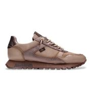 hispanitas para mujer hi265095 zapatillas de piel oregon taupe 41 plano cordones casual