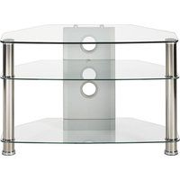 mmt jet cl-800 tv stand - clear glass