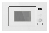horno microondas integrable hisense bim320g52wg 20 litros con grill blanco