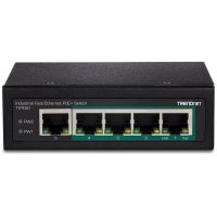 switch trendnet ti-pe50 5 puertos fast ethernet poe no administrado negro