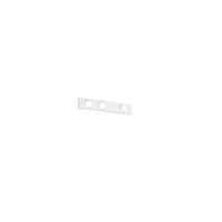 boton - plafon led 3xgx53 max 15 w rectangular 60x10 cm metal pintado ip20 - perenz - blanco