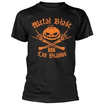 Metal Blade Records Camiseta manga larga Los Diablos para mujer