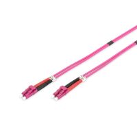cable de fibra optica multimodo digitus om4 lclc 2 m