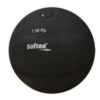 peso lanzamiento de caucho softee - 725kg - color negro